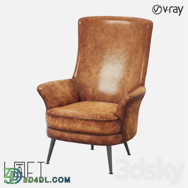 Arm chair - Armchair LoftDesigne 30820 model