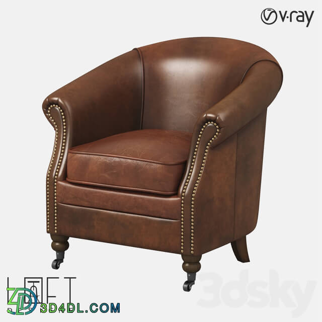 Arm chair - Armchair LoftDesigne 30821 model