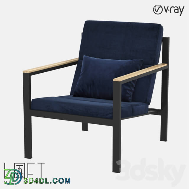 Arm chair - Armchair LoftDesigne 31354 model