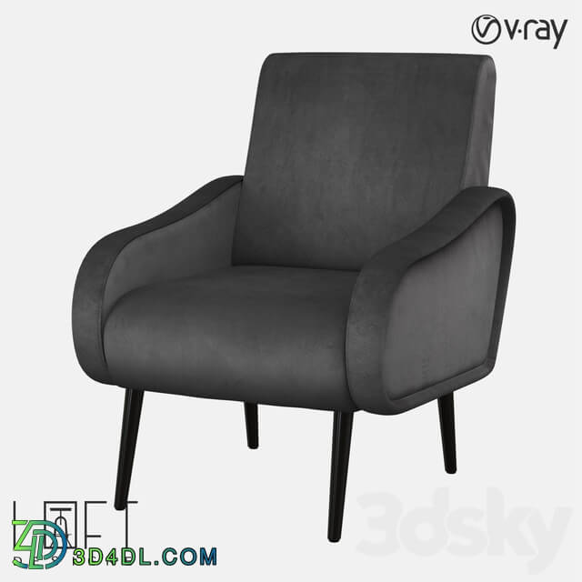 Arm chair - Armchair LoftDesigne 32812 model