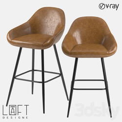 Chair - Bar stool LoftDesigne 2795 model 