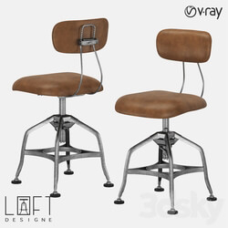 Chair - Chair LoftDesigne 1447 model 