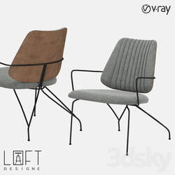 Chair - Chair LoftDesigne 1462 model 