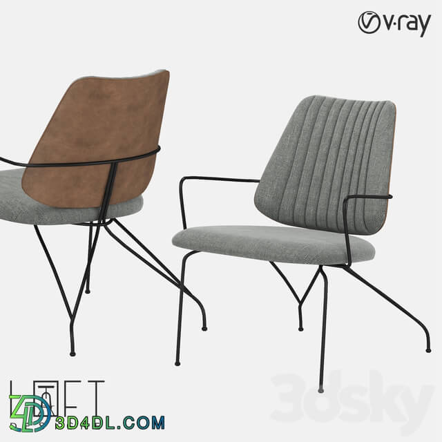 Chair - Chair LoftDesigne 1462 model