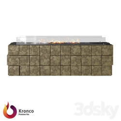 Fireplace - OM - Tetris floor biofireplace 