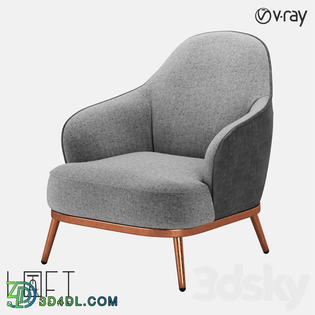 Arm chair - Armchair LoftDesigne 10828 model