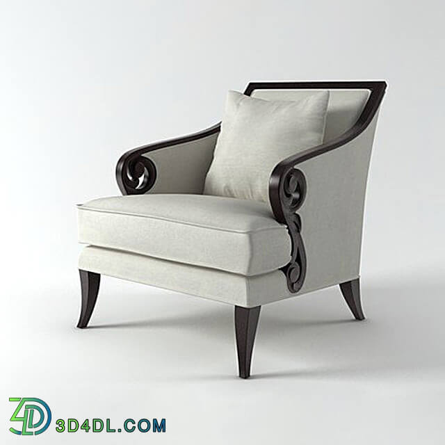 Designconnected Scroll Armchair