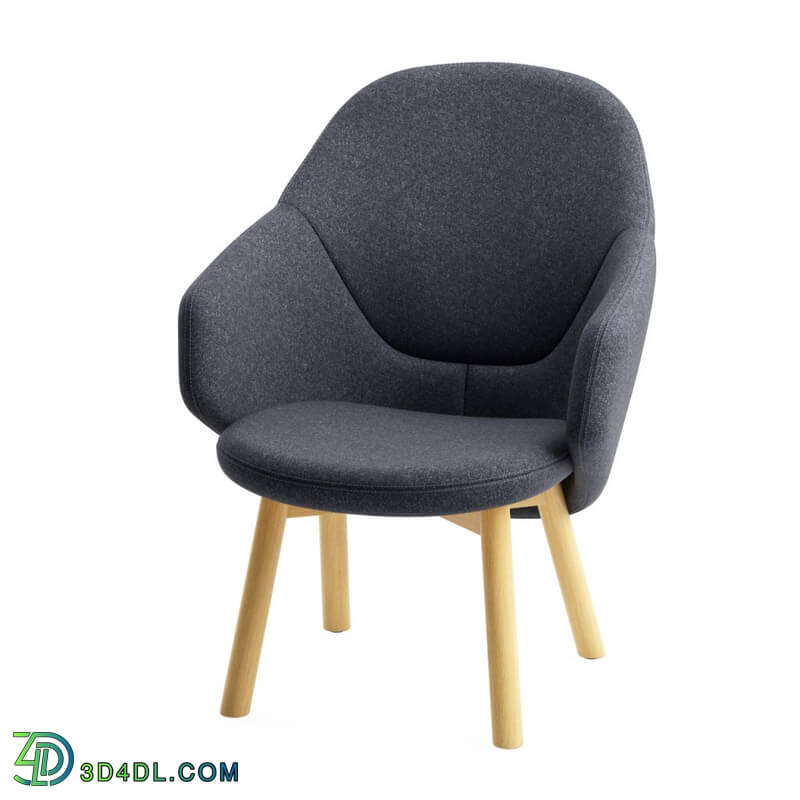 Dimensiva Alba Lounge Armchair by Ton