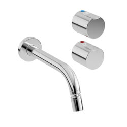 Dimensiva Element Wall mounted Bidet Mixer Tap by Roca 