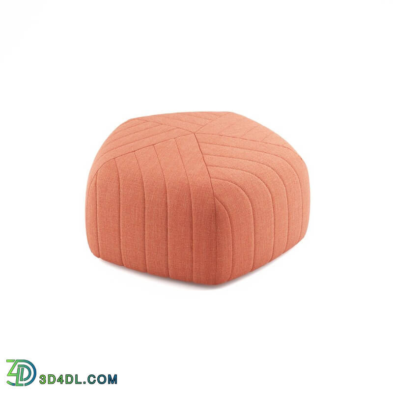 Dimensiva Five Pouf by Muuto