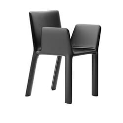Dimensiva Joko Leather Armrest Chair by Kristalia 