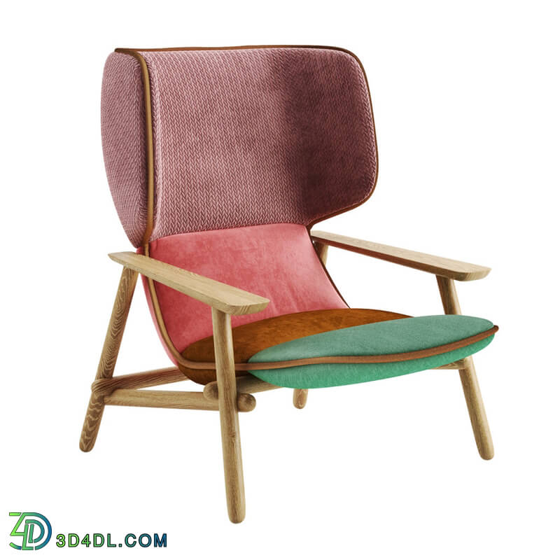 Dimensiva Lilo Wing Chair by Moroso