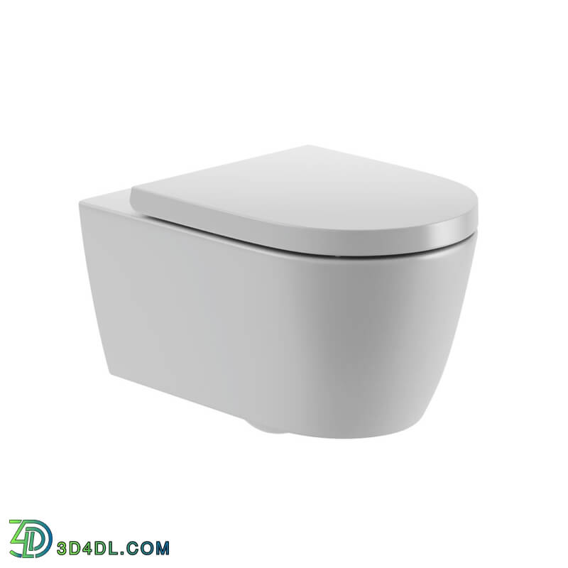 Dimensiva Me Toilet Wall Mounted by Duravit