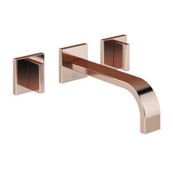 Dimensiva Mem Wall Mounted Three Hole Basin Mixer by DornBracht 