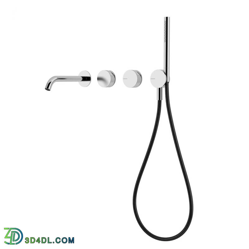 Dimensiva OX Shower Taps by Makro