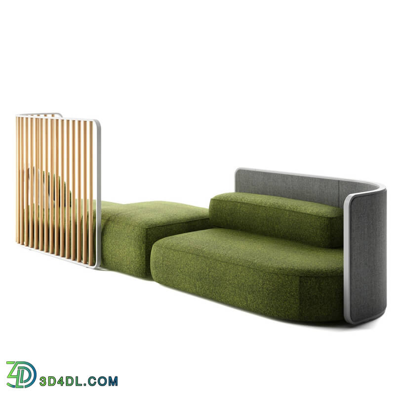 Dimensiva Plus Seating System by Lapalma