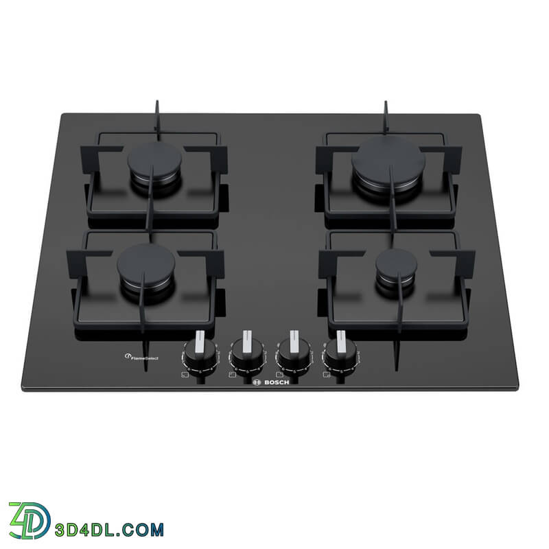 Dimensiva Serie 6 PPP6A6B10 Gas Hob by Bosch