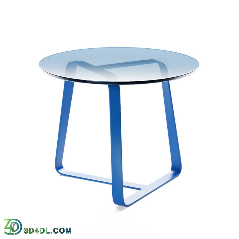 Dimensiva Twister Small Table Round by Desalto