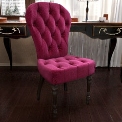  Classic Velvet Armchair 09 