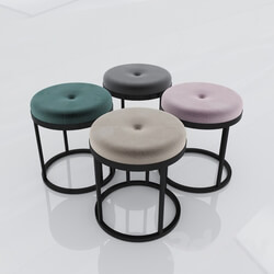 Other soft seating - pouf in 4 colors 