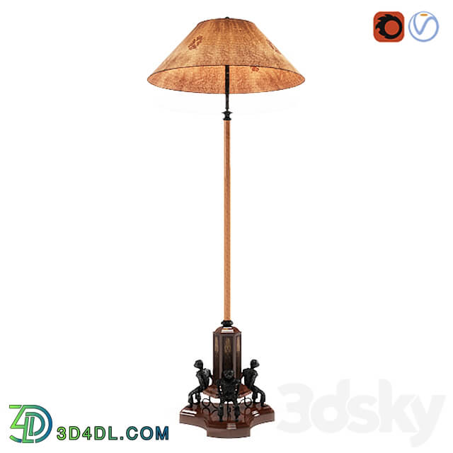Floor lamp - Floor Lamp Theodore Alexander