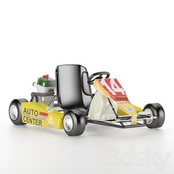 Transport - Ayrton Senna Go Kart 