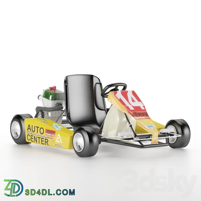 Transport - Ayrton Senna Go Kart