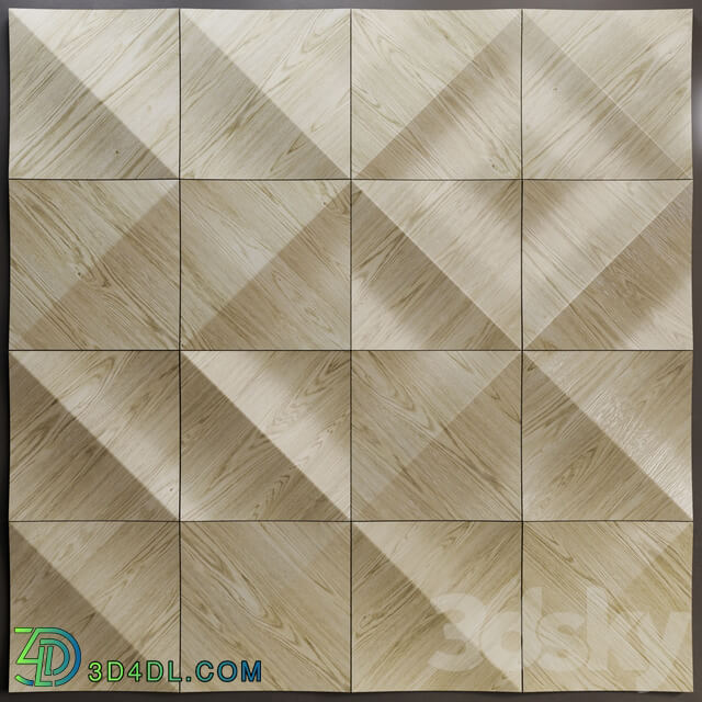 Other decorative objects - Wall wood panels Reef