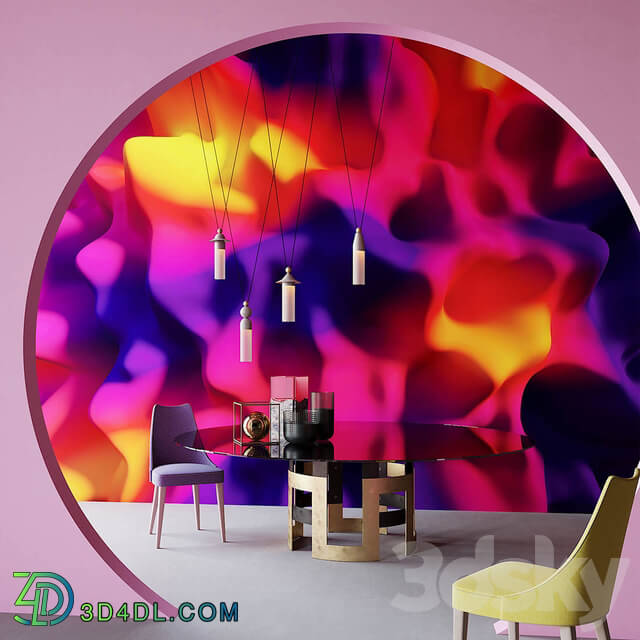 Wall covering - Designer 3D Sys Wallpaper