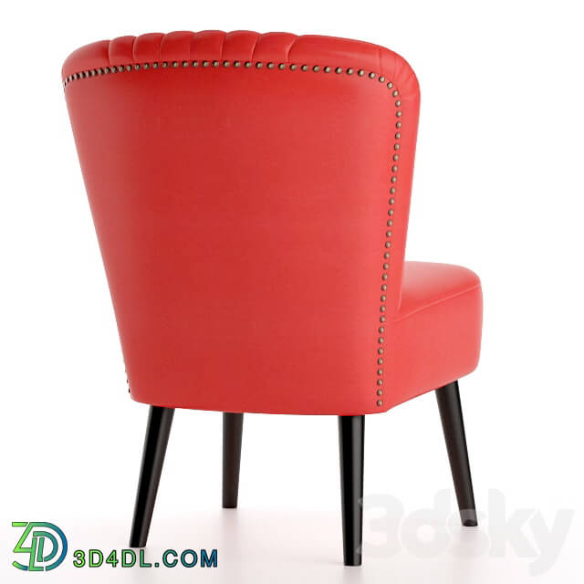 Arm chair - Armchair Barbara _soft armchair in retro style_