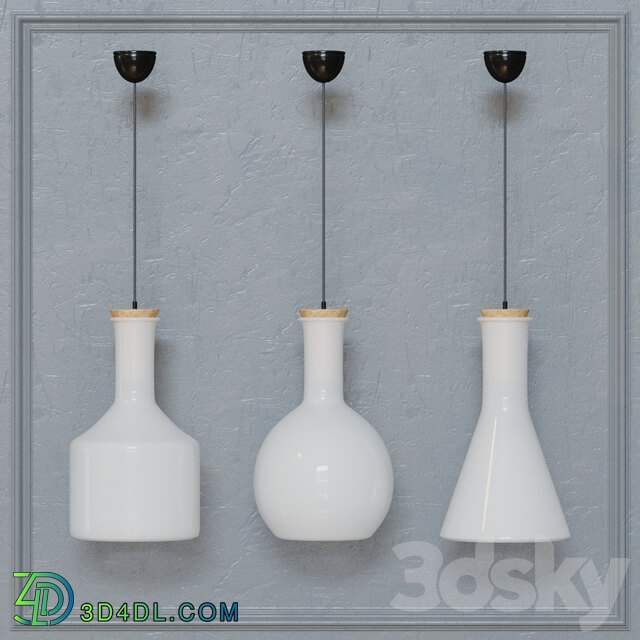 Chandelier - Labware series chandelier