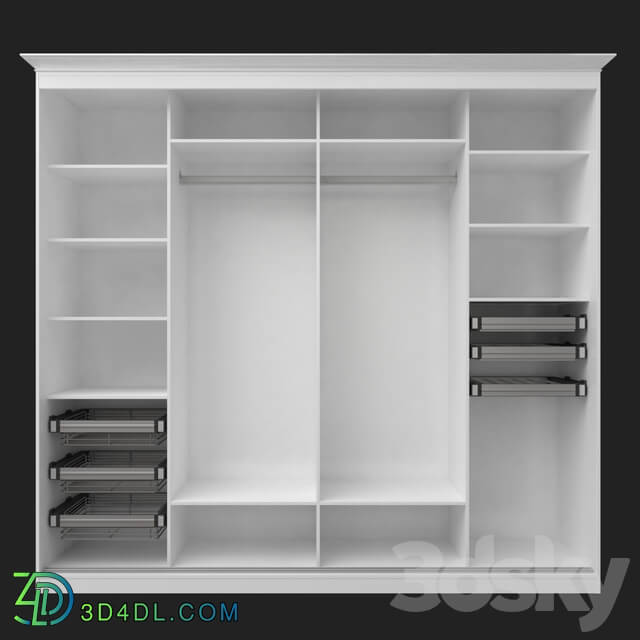 Wardrobe _ Display cabinets - Sliding wardrobe SKM-80 _14_
