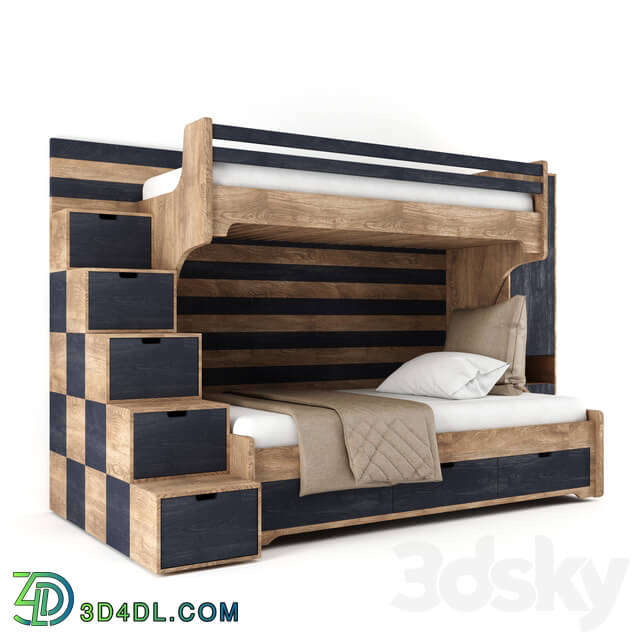Bed - A set of children__39_s furniture