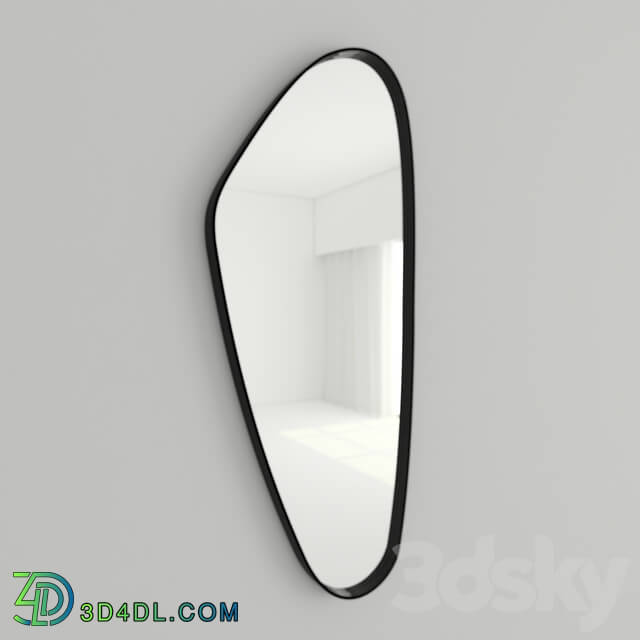 Mirror - Crate _ Barrel asymmetrical Peyton Wall Mirror