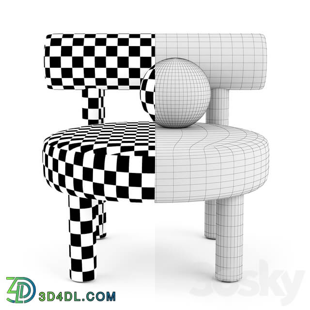 Arm chair - _OM_ Low Chair Gropius CS1