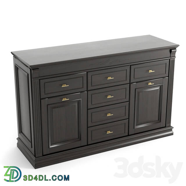 Sideboard _ Chest of drawer - Dresser Rimar _ color Gothic