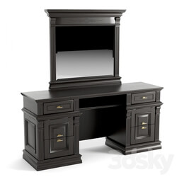 Table - Dressing table with mirror Rimar _ Gothic color 