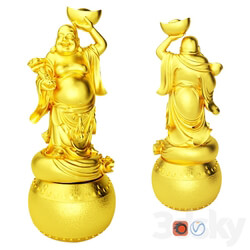Sculpture - Golden Buddha 1 - 2020 