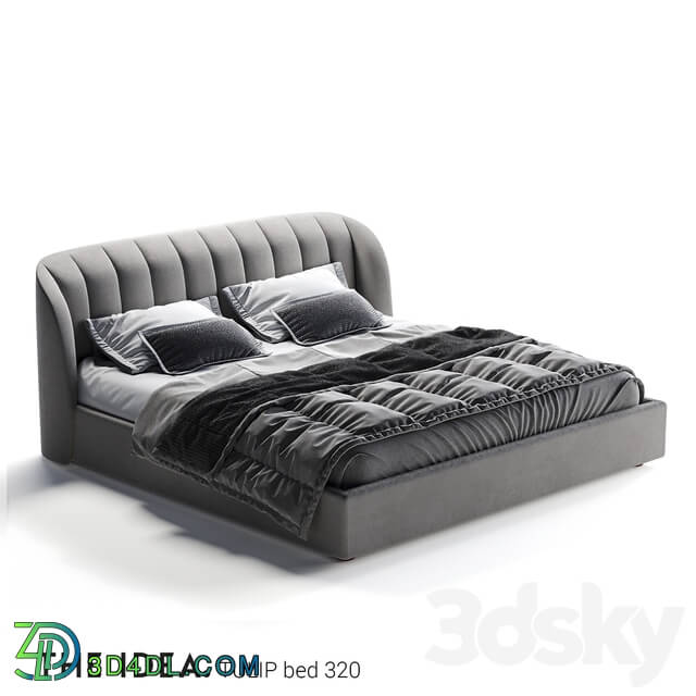 Bed - Tulip 320 bed with a lifting mechanism_ on a mattress 2000 _ 2000 in size