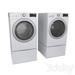 Household appliance - LG Washer-Dryer Set 