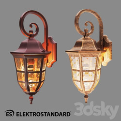 Street lighting - OM Outdoor Wall Light Elektrostandard GL 1013D Dorado D 