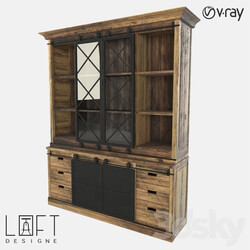 Wardrobe _ Display cabinets - Cupboard LoftDesigne 7161 model 