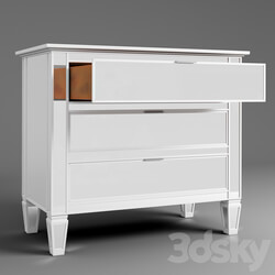Sideboard _ Chest of drawer - POTTERY BARN-Park 3-Drawer Mirrored Dresser 