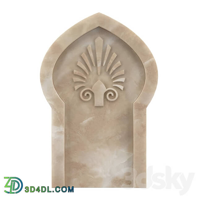 Bathroom accessories - OM Arch marble AM68