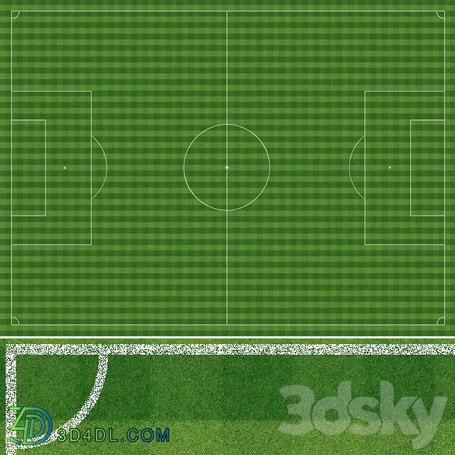 Miscellaneous - Footbal field texture