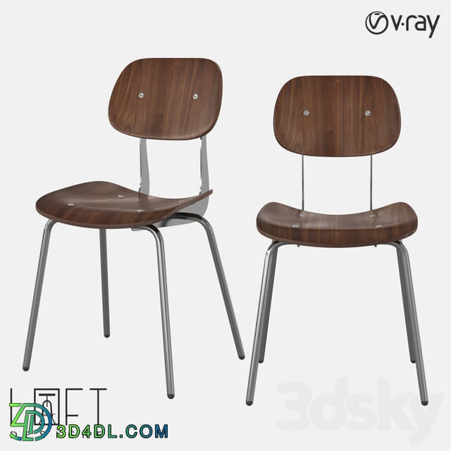 Chair - Chair LoftDesigne 1406 model