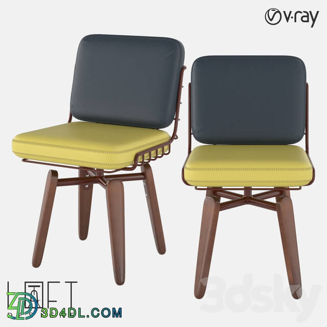 Chair - Chair LoftDesigne 1415 model