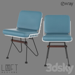 Chair - Chair LoftDesigne 1417 model 