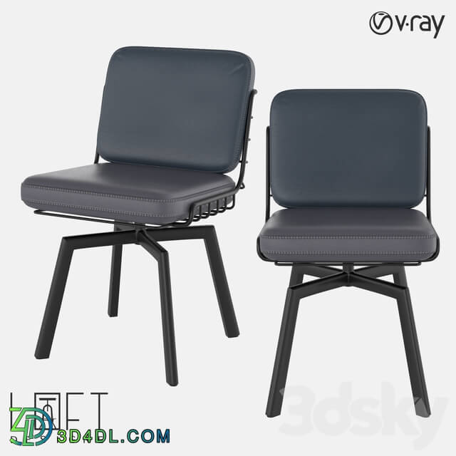 Chair - Chair LoftDesigne 1418 model