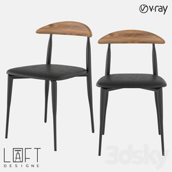 Chair - Chair LoftDesigne 1465 model 